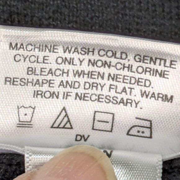 Hannah Andersson Sweater Girls 8 Black Argyle Preppy Old Money Academia School - Picture 10 of 10